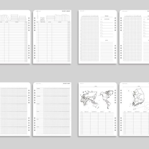 2026 Classy Gentle 6 Ring A5 Planner - Image 19