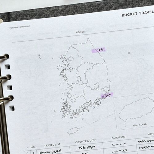 2026 Classy Gentle 6 Ring A5 Planner - Image 40