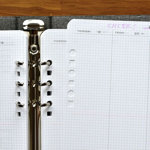 2026 Classy Gentle 6 Ring A5 Planner - Image 16