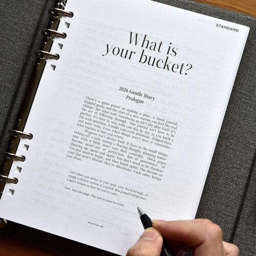 2026 Classy Gentle 6 Ring A5 Planner Refill - Image 15