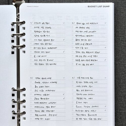 2026 Classy Gentle 6 Ring A5 Planner Refill - Image 29