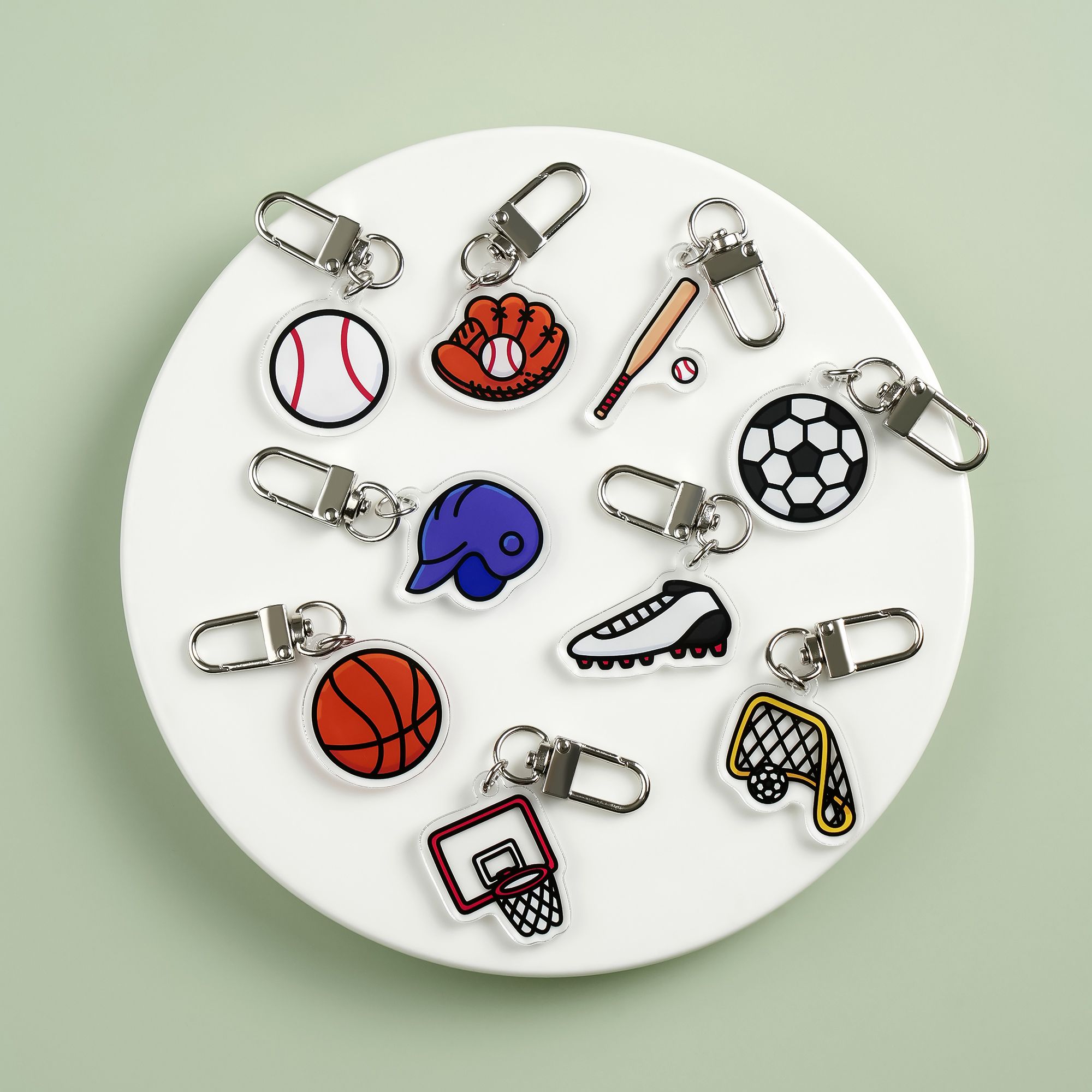 MochiThings: Sports Acrylic Key Ring v1