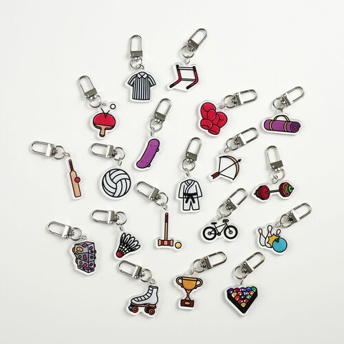 Sports Acrylic Key Ring v1 - Image 10