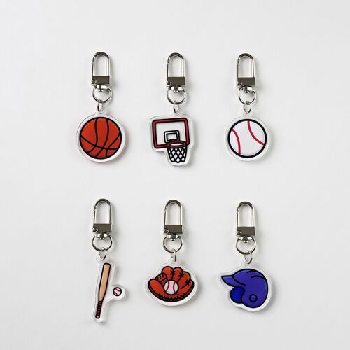 Sports Acrylic Key Ring v1 - Image 2