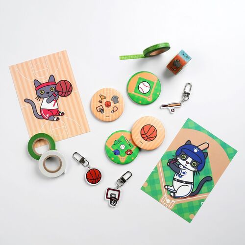 Sports Acrylic Key Ring v1 - Image 25