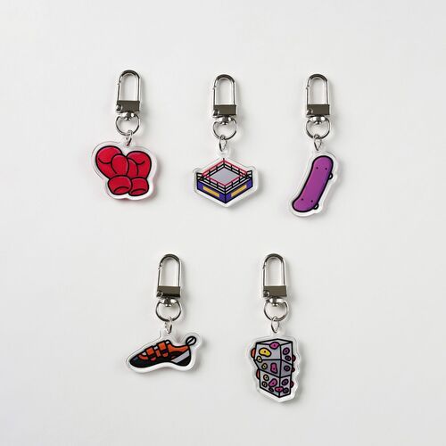 Sports Acrylic Key Ring v2 - Image 5