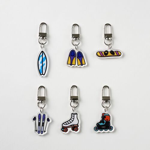 Sports Acrylic Key Ring v2 - Image 6
