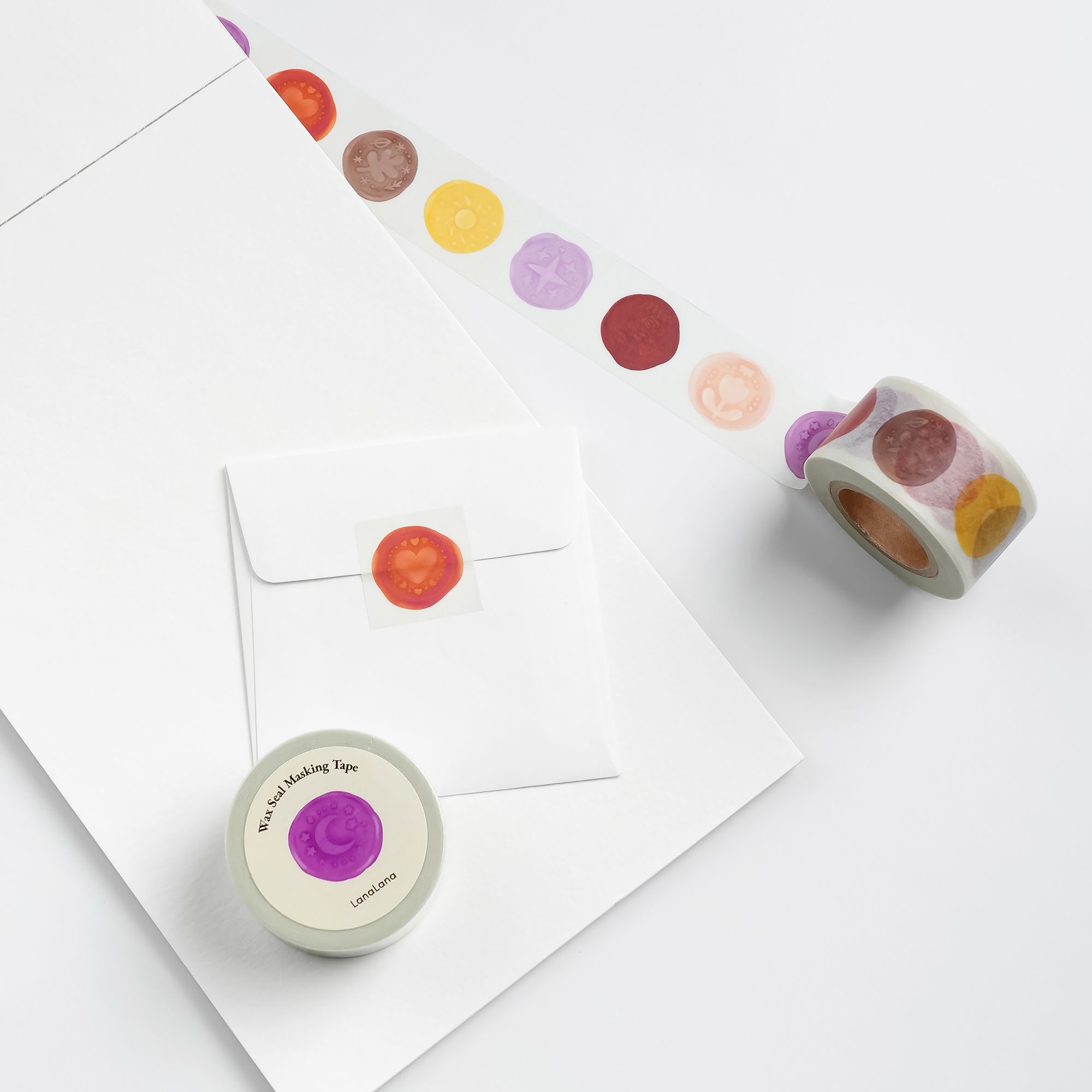 MochiThings: Wax Seal Masking Tape