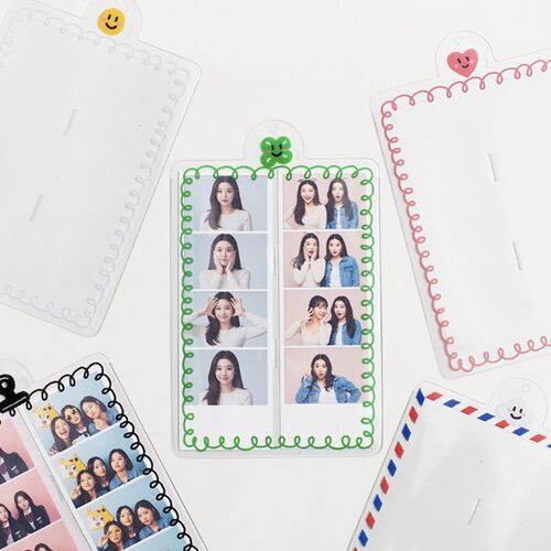 4 Cut Double Photo Holder Key Chain - Image 10