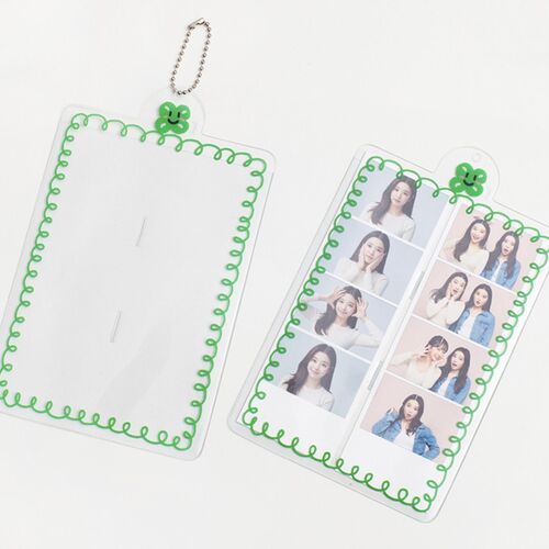 4 Cut Double Photo Holder Key Chain - Image 6