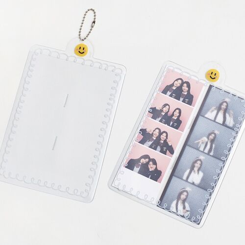 4 Cut Double Photo Holder Key Chain - Image 8