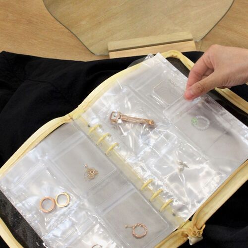 Twinkle 6 Ring A5 Jewelry Pocket Binder - Image 6