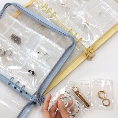 Twinkle 6 Ring A5 Jewelry Pocket Binder - Image 3