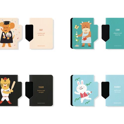 Zodiac Friends Magnetic Bookmark - Image 2