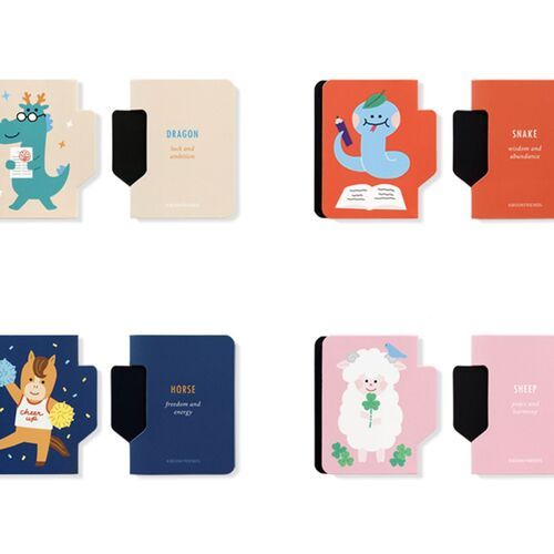 Zodiac Friends Magnetic Bookmark - Image 3