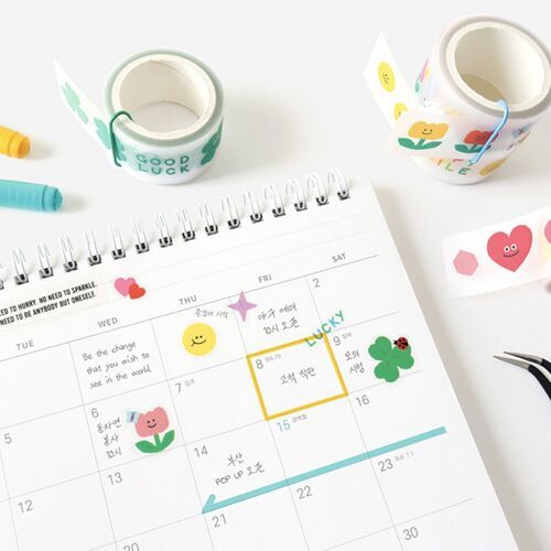 Smile Kiss Cut Masking Tape - Image 9