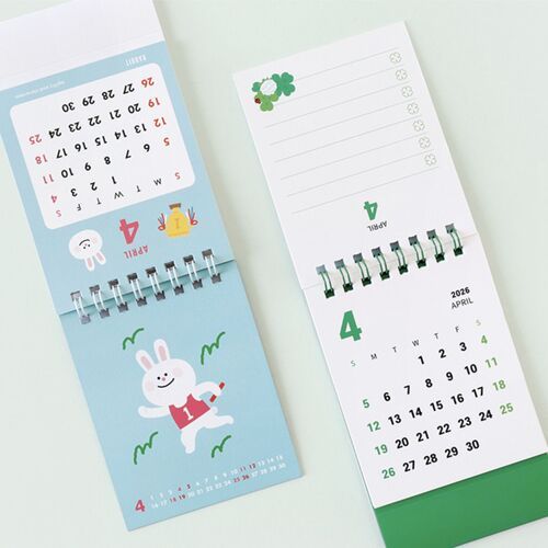 2026 Petit Lucky Year Desk Calendar - Image 6