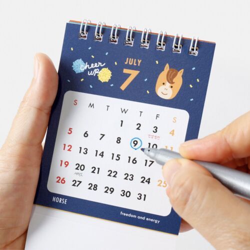 2026 Petit Lucky Year Desk Calendar - Image 9