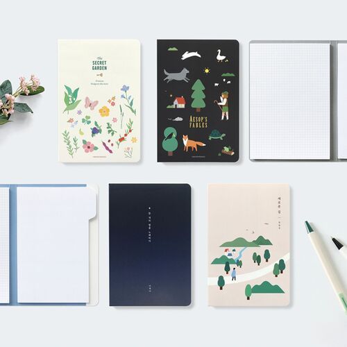 Literature Dual Index Sticky Book