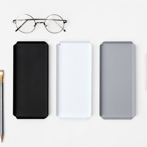 Rectangular Stainless Steel Pen Tray - Image 5