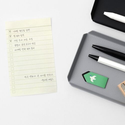 Rectangular Stainless Steel Pen Tray - Image 7