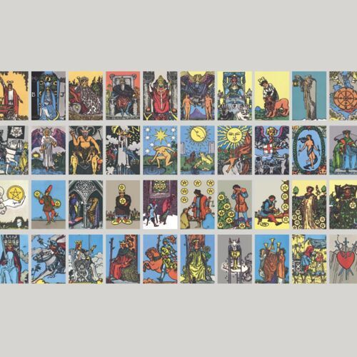 48pcs Tarot Label Sticker Set - Image 4