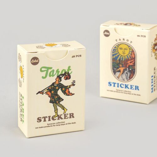 48pcs Tarot Label Sticker Set