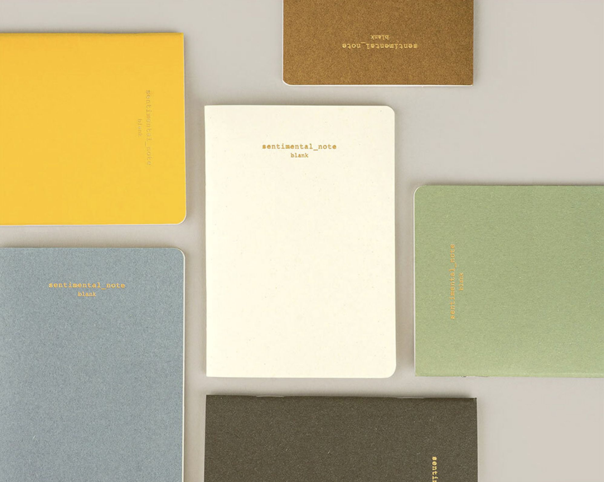MochiThings: Sentimental Mini Plain Notebook