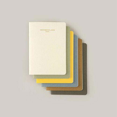 Sentimental Mini Plain Notebook - Image 2