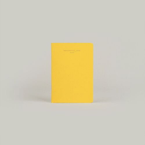 Sentimental Mini Plain Notebook - Image 7