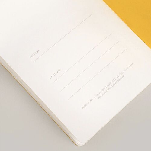 Sentimental Mini Plain Notebook - Image 16