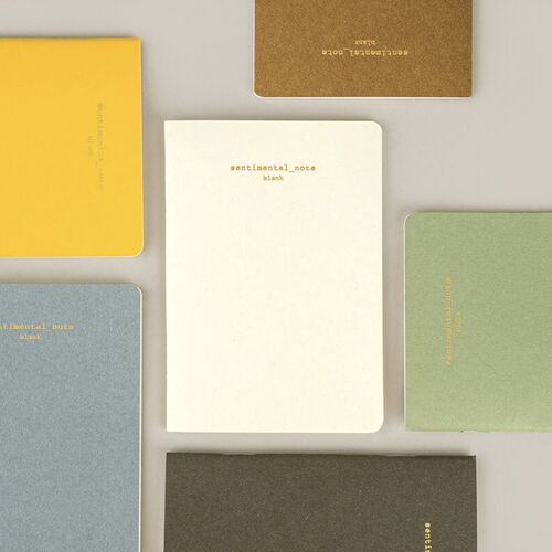 Sentimental Mini Plain Notebook - Image 19