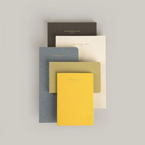 Sentimental Mini Plain Notebook - Image 20