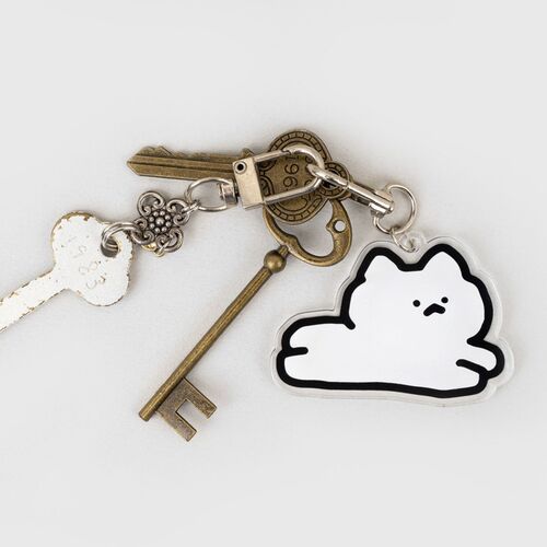 Annyang Cat Acrylic Key Ring - Image 8