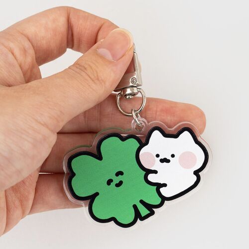 Annyang Cat Acrylic Key Ring - Image 6