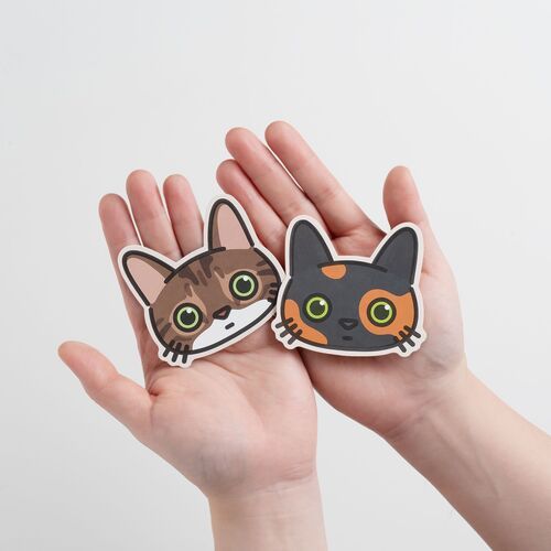 Mini Cat Face Card - Image 16