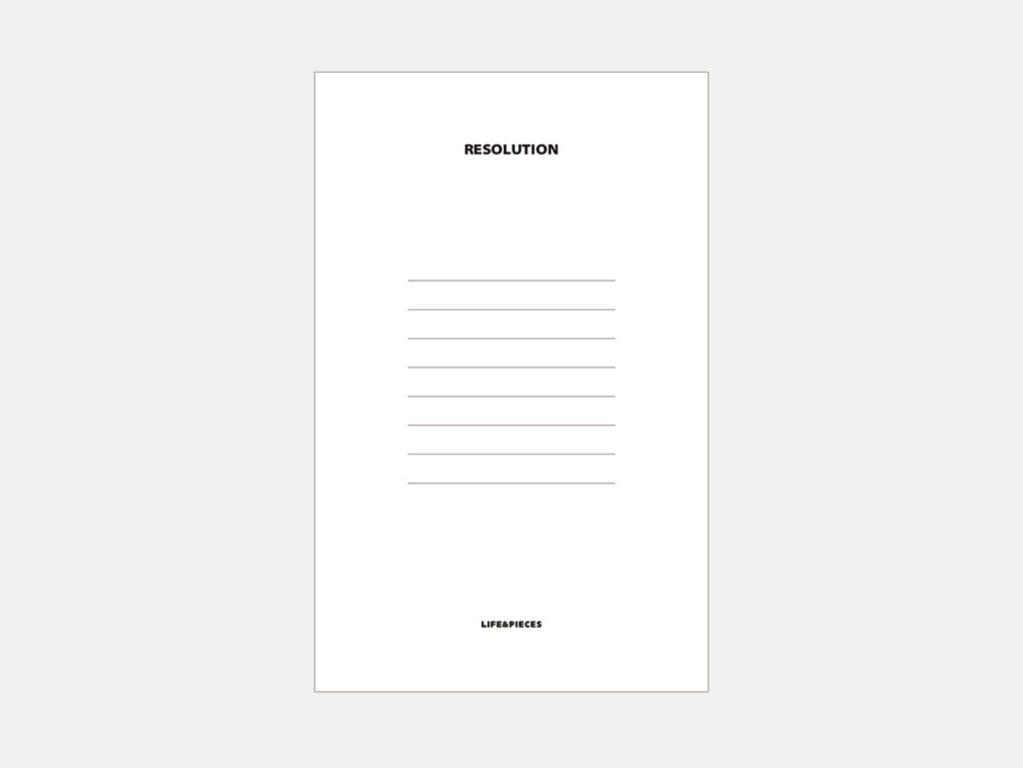 Small Life Note MochiThings: 2026 Small Life & Pieces Monthly Planner