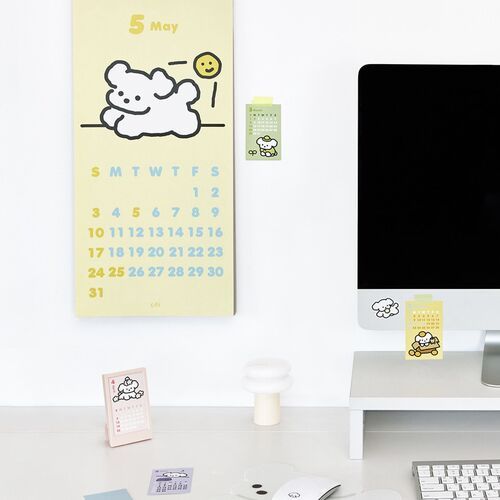 2026 Coi Puppy Mini Calendar Sheets - Image 13