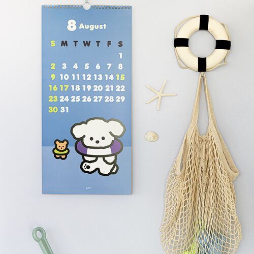 2026 Coi Puppy Wall Calendar - Image 5