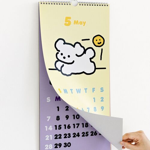 2026 Coi Puppy Wall Calendar - Image 3