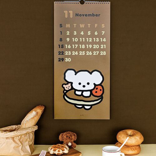 2026 Coi Puppy Wall Calendar - Image 7