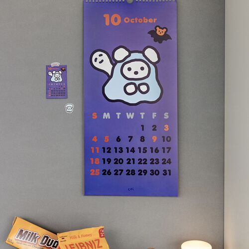 2026 Coi Puppy Wall Calendar - Image 6