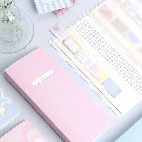 Large Adorable Kiss Cut Tape Binder