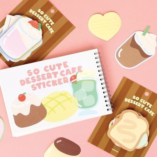 23pcs Dessert Cafe Sticker Set - Image 16