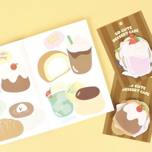 23pcs Dessert Cafe Sticker Set - Image 2