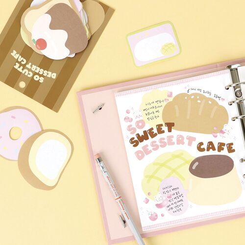23pcs Dessert Cafe Sticker Set - Image 11