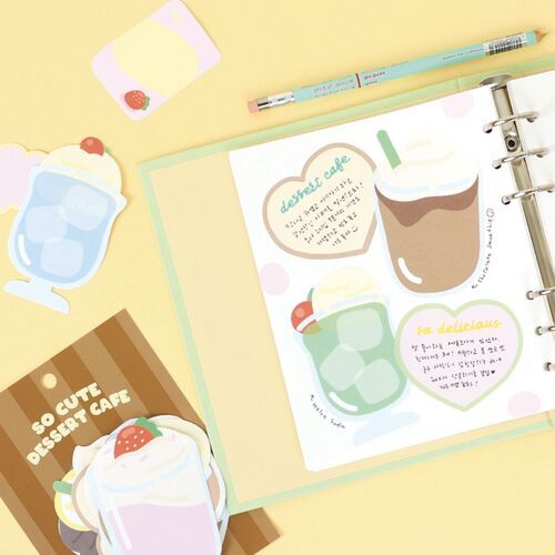 23pcs Dessert Cafe Sticker Set - Image 12