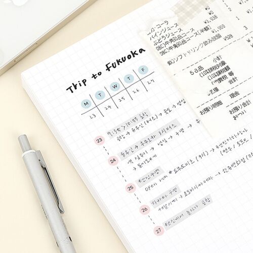 6pcs Calendar Month & Date Sticker Set - Image 16