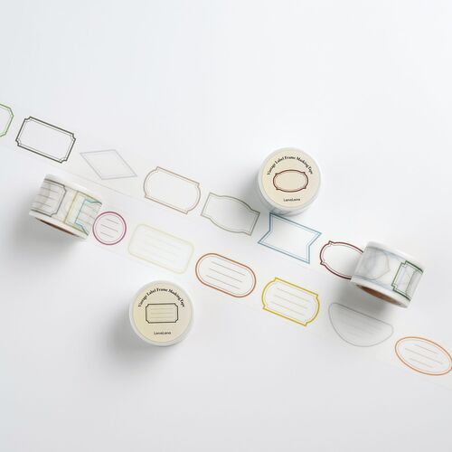 Vintage Label Frame Masking Tape - Image 6