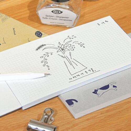 Cat & Dog Mini Grid Notebook - Image 2